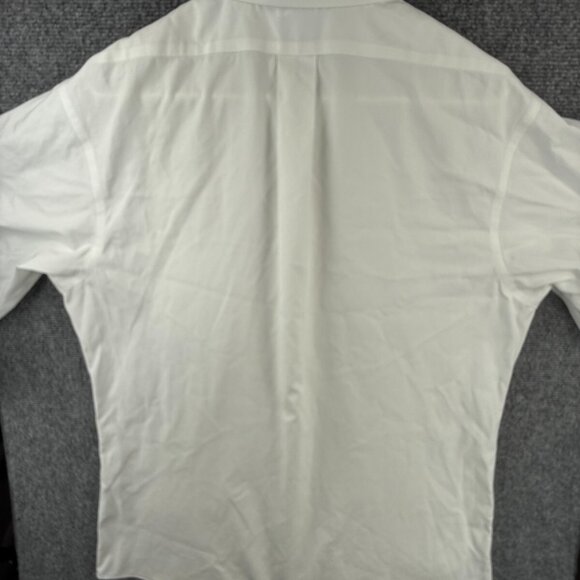 Brooks Brothers Non Iron Button Up Shirt Long Sleeve Men Classic White 16.5 34 * - Picture 15 of 16